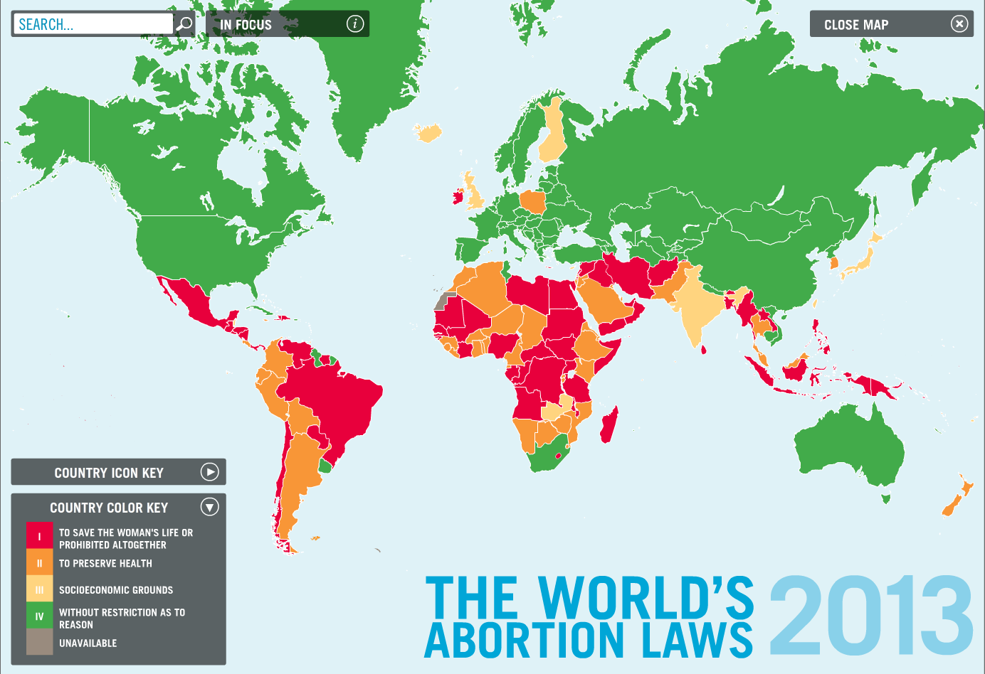 world abortion laws 2013