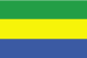 Bandierina di Gabon