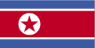 Flag Demokratische Volksrepublik Korea
