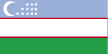 Flag of Uzbekistán