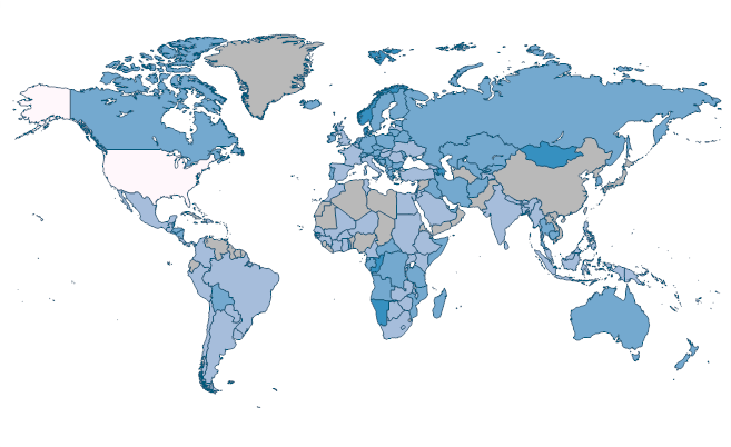 Net Lending Net lending (+) / net borrowing (-) (% of GDP) by Country