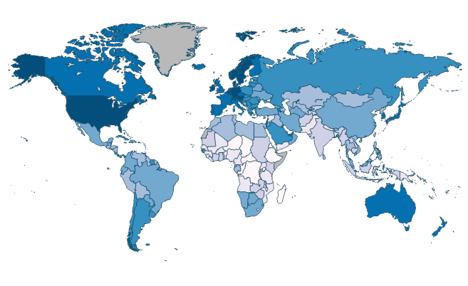 Current health expenditure per capita, PPP (current international $) by ...