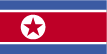 Bandera de Corea del Norte