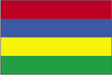 Image result for mauritius flag