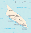 Map of Aruba