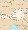 Map of Austria
