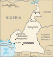 Map of Cameroon