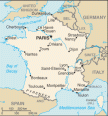 Map of France