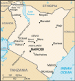 Map of Kenya