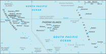 Map of Kiribati