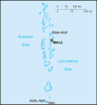 Map of Maldives