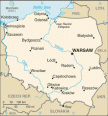 Map of Poland