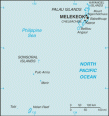 Map of Palau