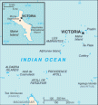 Map of Seychelles