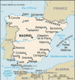 Map of Spain