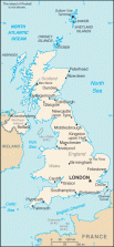 Map of United Kingdom