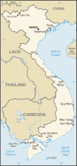 Map of Vietnam